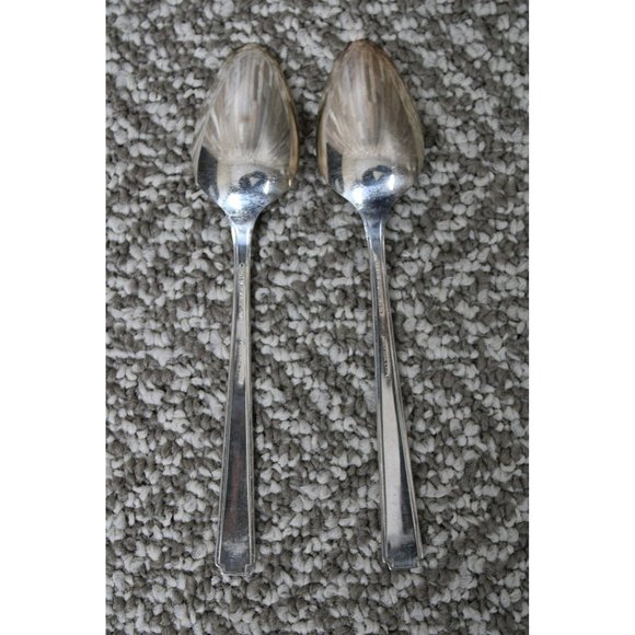 11 Pc Capri (Silverplate, 1935) Flatware - 1881 Rogers - by Oneida - DISCONTINUE - Picture 9 of 14